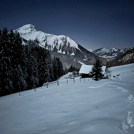 Charming, Cosy Chalet Nestled In A Breathtaking Surrounding With Spectacular, Stunning Mountain Views La Chapelle-d'Abondance Exterior photo
