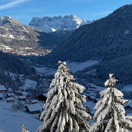 Charming, Cosy Chalet Nestled In A Breathtaking Surrounding With Spectacular, Stunning Mountain Views La Chapelle-d'Abondance Exterior photo