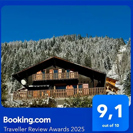 Charming, Cosy Chalet Nestled In A Breathtaking Surrounding With Spectacular, Stunning Mountain Views La Chapelle-d'Abondance Exterior photo