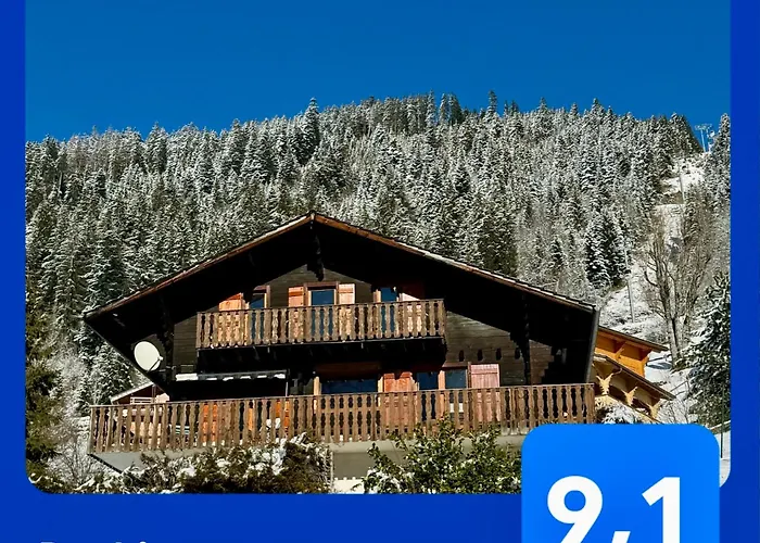 Charming, Cosy Chalet Nestled In A Breathtaking Surrounding With Spectacular, Stunning Mountain Views